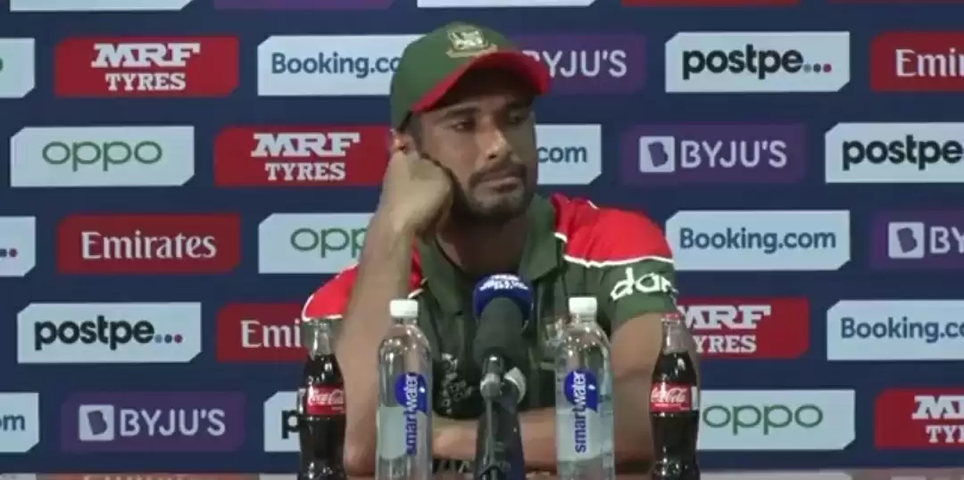 WATCH: Mahmudullah stops speaking at press conference after Scotland’s noisy celebration