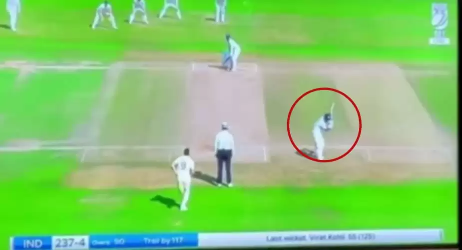 Watch: Pant casually shadow bats at non-striker&rsquo;s end while Anderson bowls to the striker