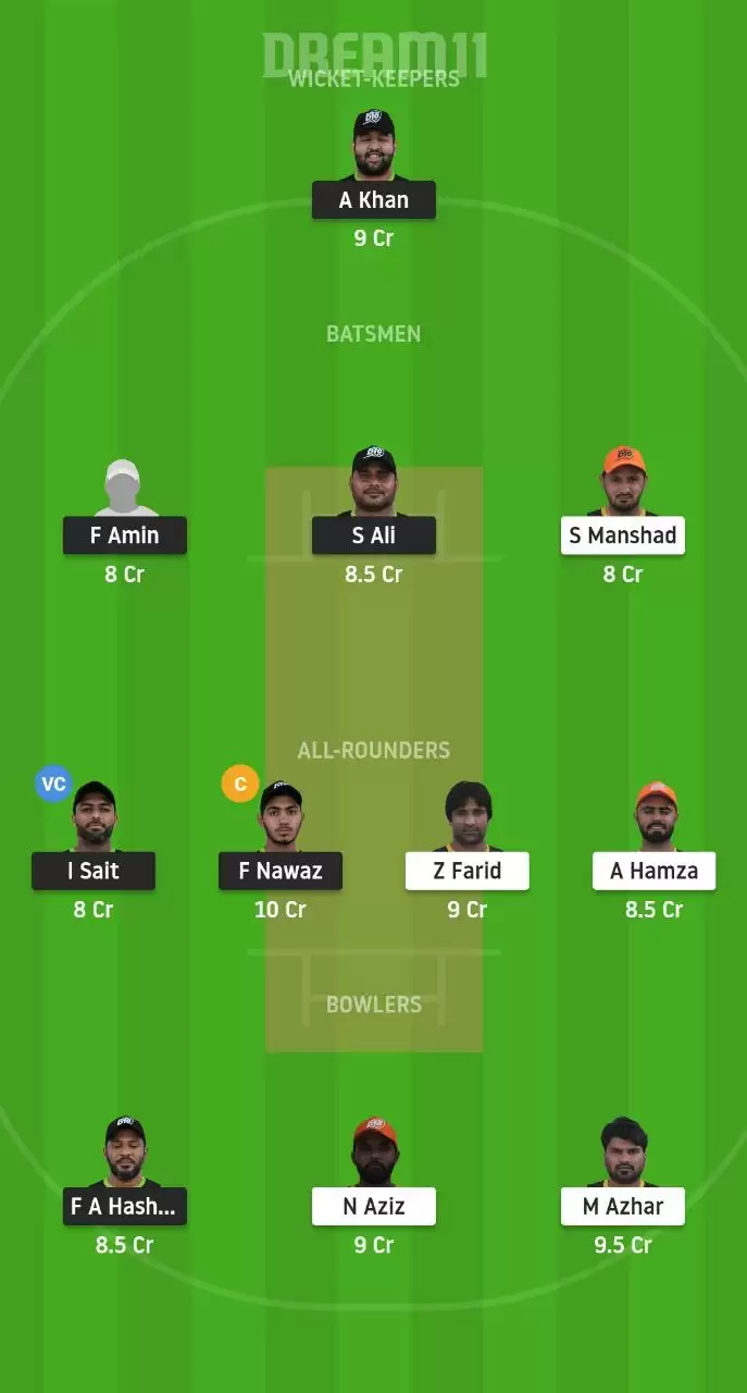 DPS vs AAD, Emirates D10 League: Dream11 Predictions