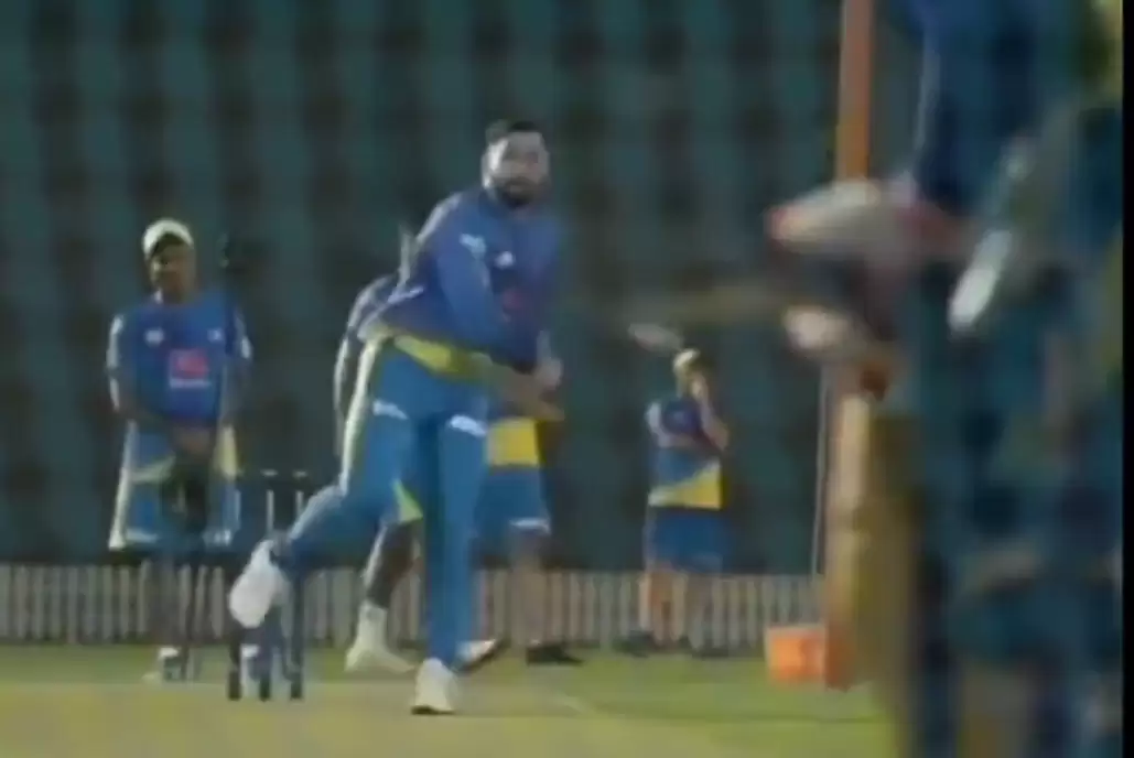 IPL 2021 &ndash; WATCH: MS Dhoni cleans up Jadeja with his off-spin bowling in the nets