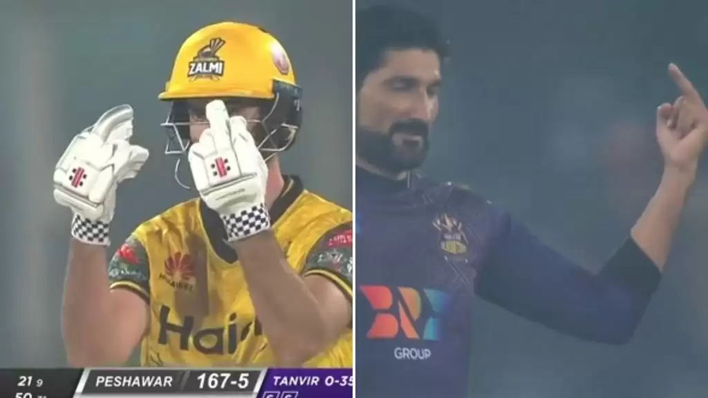 WATCH: Ben Cutting & Sohail Tanvir in middle finger exchange&hellip;.AGAIN | PSL 2022