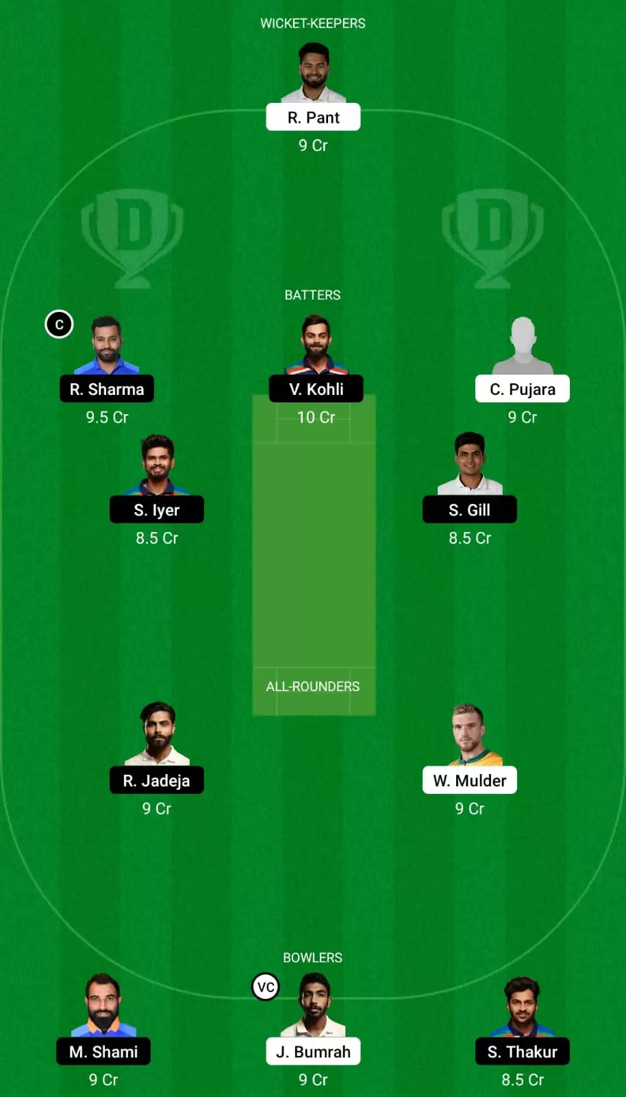 LEI VS IND