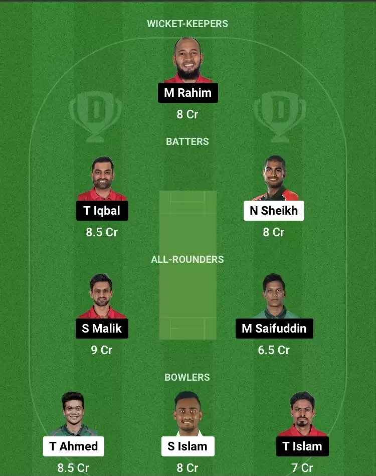 DD vs FBA Dream11 Prediction