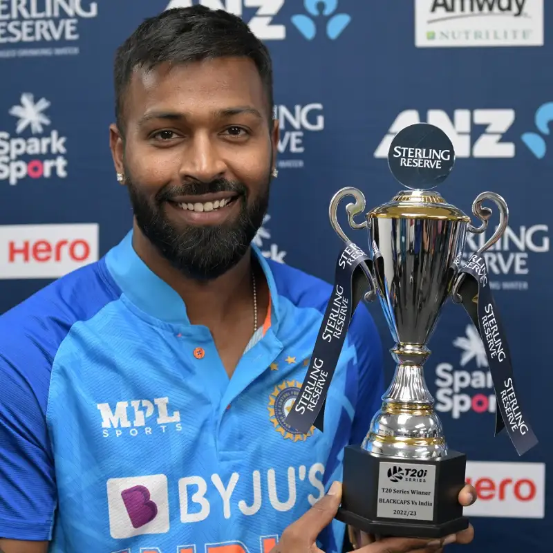 IND vs SL: Hardik Pandya has been named India's vice-captain