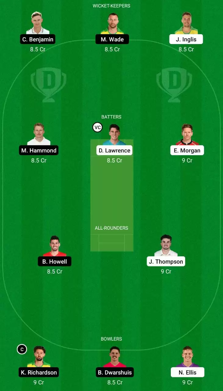 LNS vs BPH Dream11 Team
