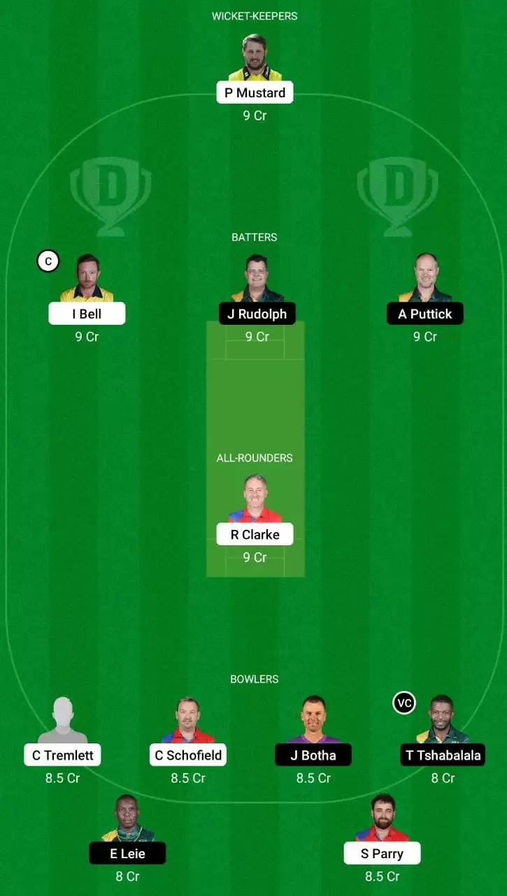 EN-L vs SA-L Dream11 Team