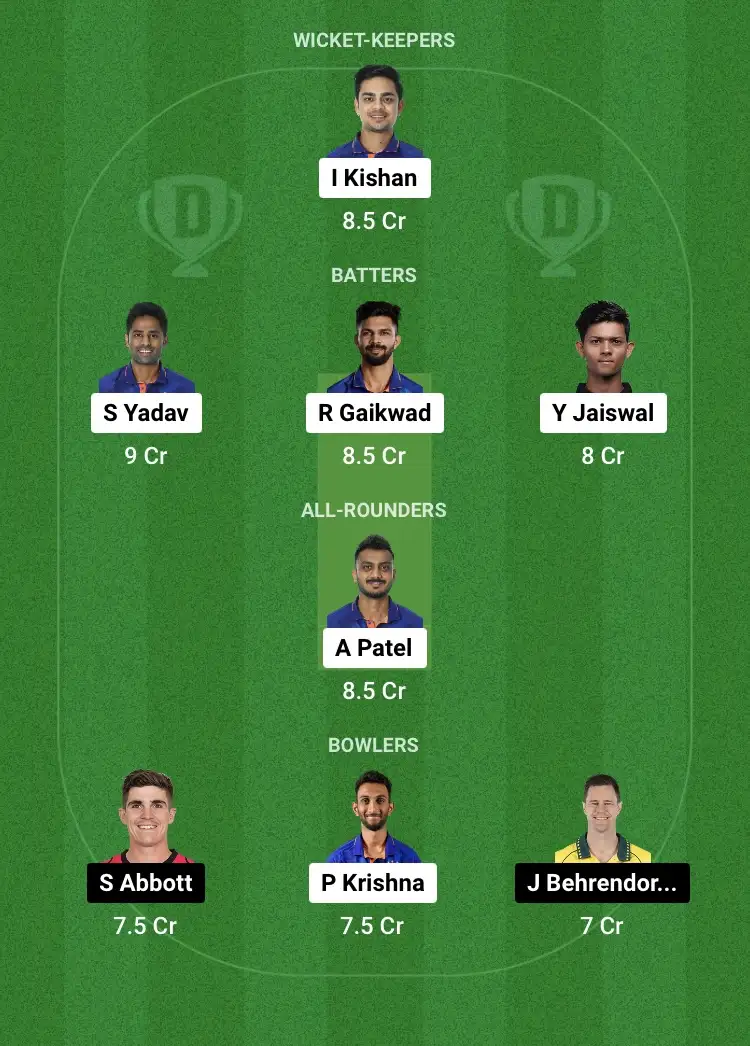 IND vs AUS 3rd T20 Dream11 Prediction 