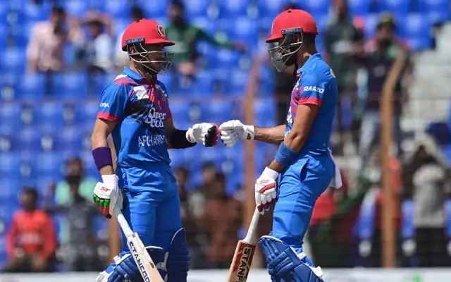 Rahmanullah Gurbaz and Ibrahim Zadran will be important.