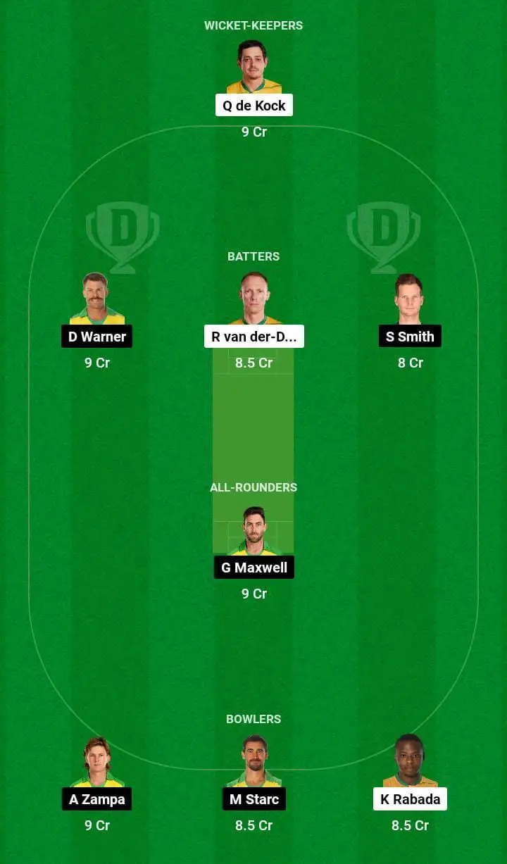 SA vs AUS Dream11 Prediction