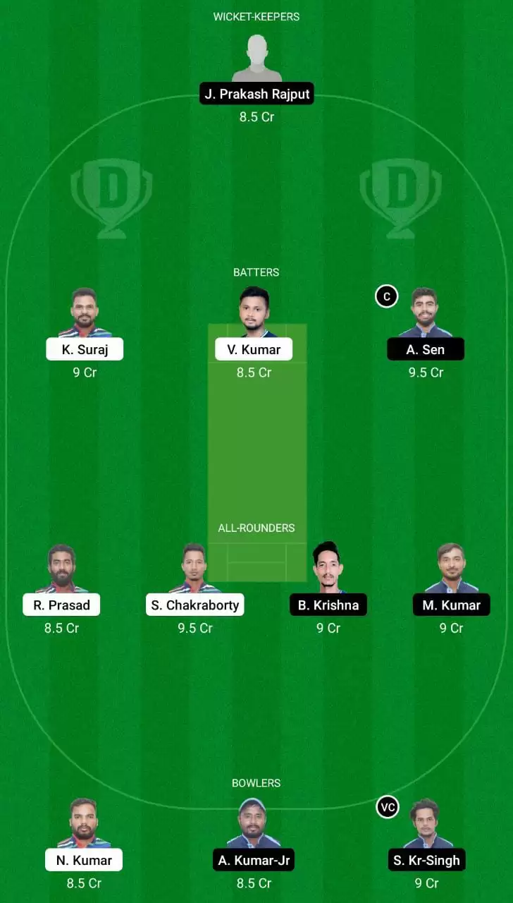 JAM vs SIN Dream11 Team