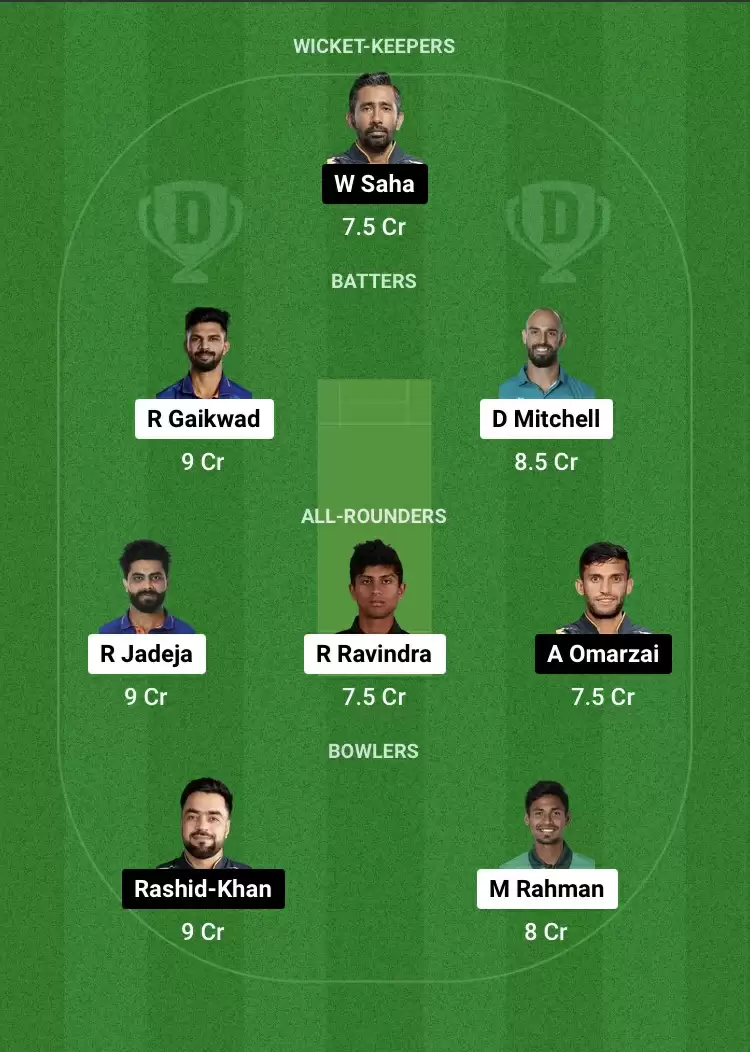 CHE vs GT Dream11 Prediction