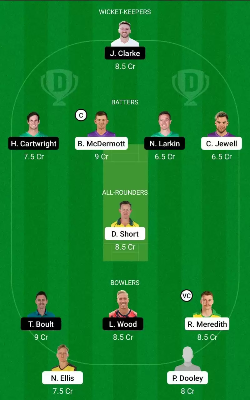 HUR vs STA Dream11 Prediction Today Match 35 BBL 2022-23 fantasy Cricket Tips small league team