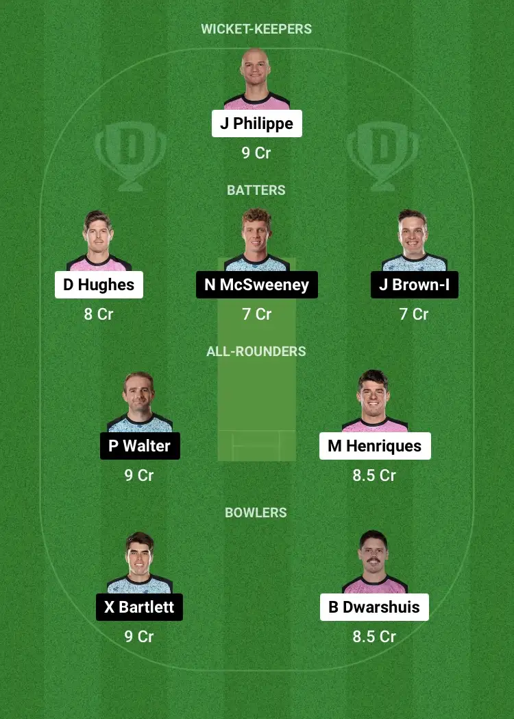 SIX vs HEA Dream11 Prediction