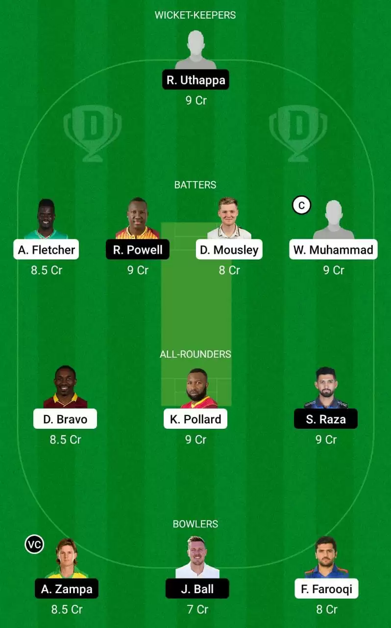 EMI vs DUB Dream11 Prediction ILT20  mega League team Eliminator