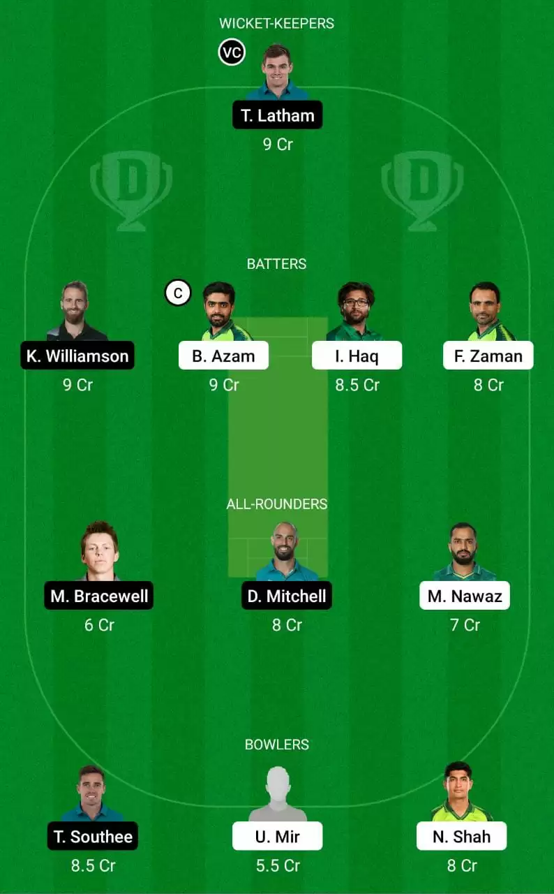 PAK vs NZ Dream11 Prediction 2nd ODI Fantasy Cricket tips