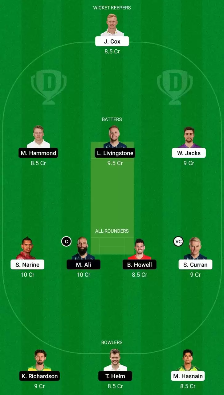 OVI vs BPH Dream11 Team